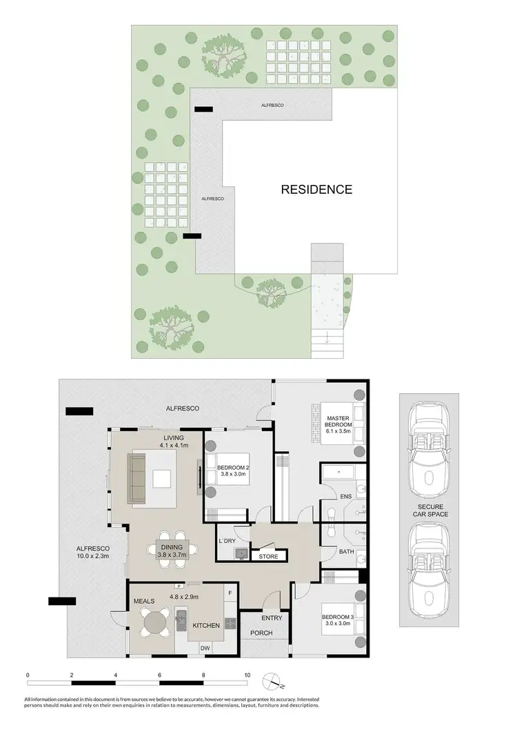 Floorplan of Homely villa listing, 1/21 Blaxland Avenue, Newington NSW 2127