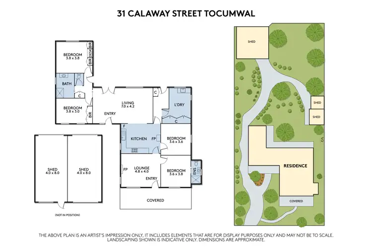 Floorplan of Homely house listing, 31 Calaway Street, Tocumwal NSW 2714