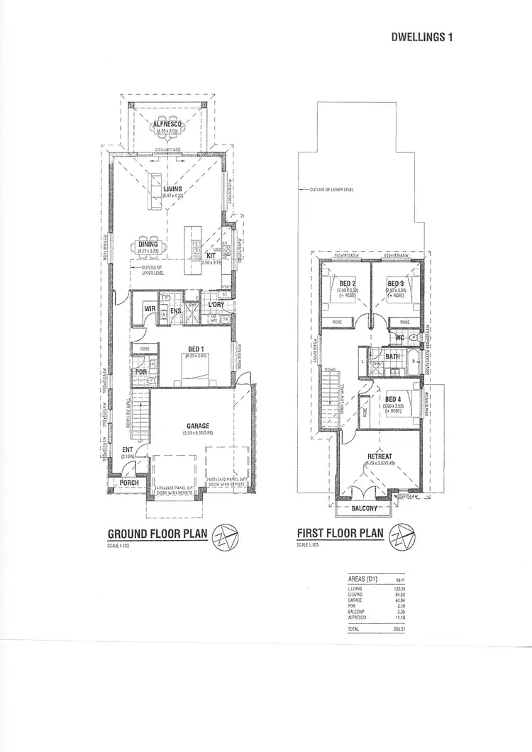 Floorplan of Homely house listing, 54 Kanbara Street, Flinders Park SA 5025