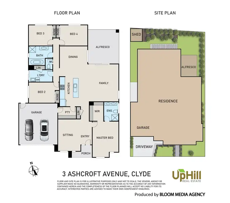 Floorplan of Homely house listing, 3 Ashcroft Avenue, Clyde VIC 3978