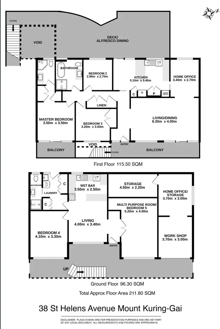 Floorplan of Homely house listing, 38 St Helens Avenue, Mount Kuring-Gai NSW 2080