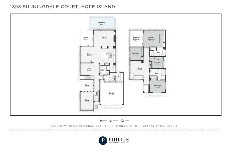 Floorplan of Homely house listing, 1898 Sunningdale Court, Sanctuary Cove QLD 4212