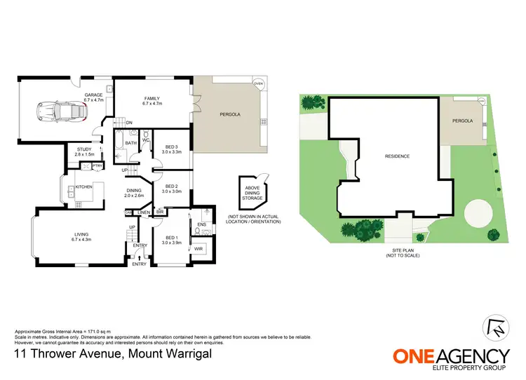 Floorplan of Homely house listing, 11 Thrower Avenue, Mount Warrigal NSW 2528