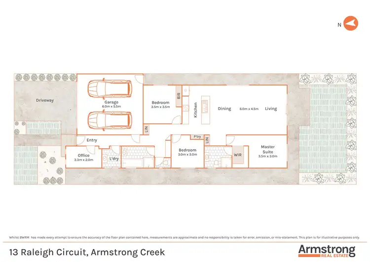 Floorplan of Homely house listing, 13 Raleigh Circuit, Armstrong Creek VIC 3217