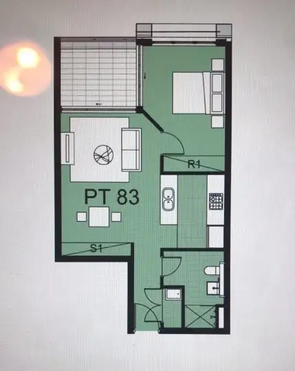 Floorplan of Homely apartment listing, 5201/16-18 Constitution Rd, Ryde NSW 2112