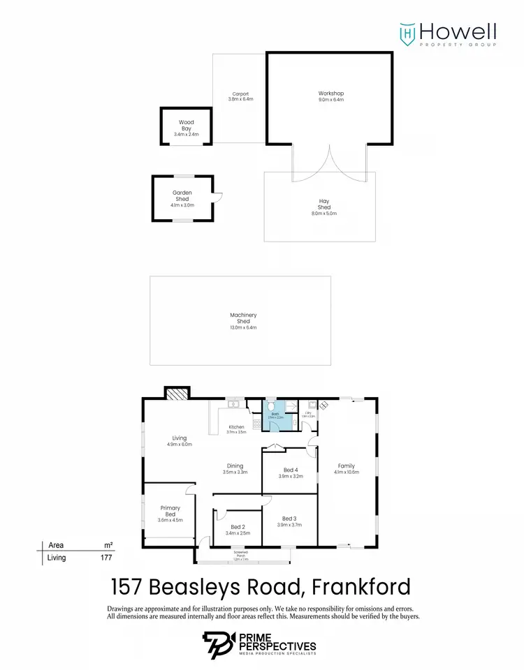 Floorplan of Homely rural property listing, 157 Beasleys Road, Frankford TAS 7275