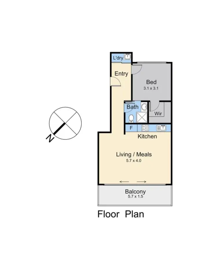 Floorplan of Homely apartment listing, 8/32 Spray Street, Mornington VIC 3931