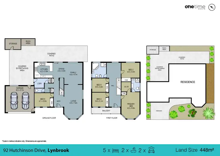 Floorplan of Homely house listing, 92 Hutchinson Drive, Lynbrook VIC 3975