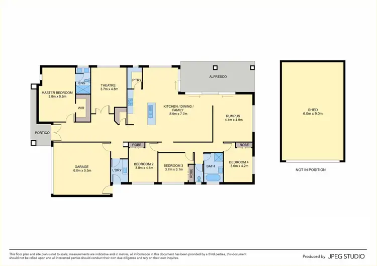Floorplan of Homely house listing, 24 Triandra Avenue, Romsey VIC 3434