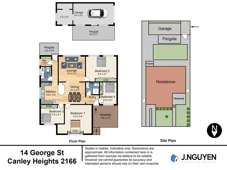 Floorplan of Homely house listing, 14 George Street, Canley Heights NSW 2166
