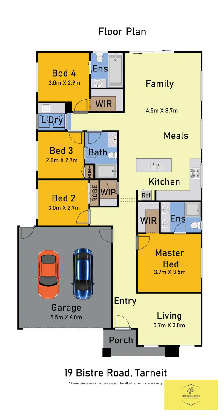Floorplan of Homely house listing, 19 Bistre Road, Tarneit VIC 3029