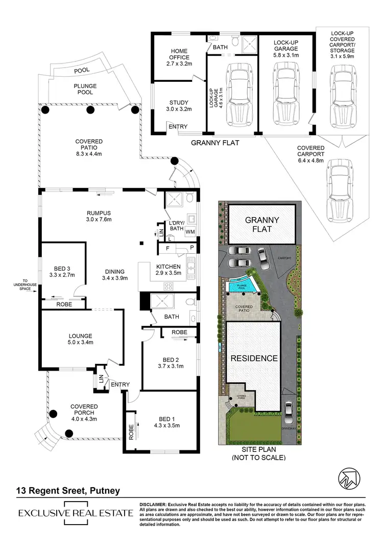 Floorplan of Homely house listing, 13 Regent Street, Putney NSW 2112