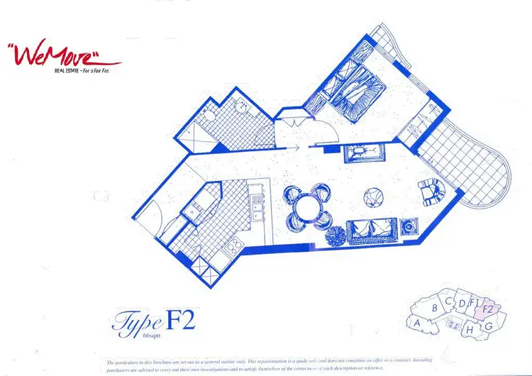 Floorplan of Homely apartment listing, 1026/2633 Gold Coast Highway, Broadbeach QLD 4218