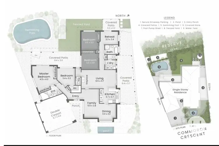 Floorplan of Homely house listing, 17 Commoron Crescent, Runcorn QLD 4113