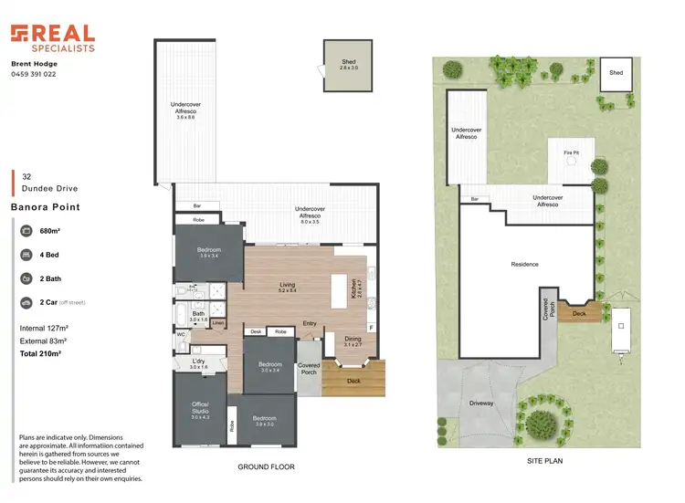 Floorplan of Homely house listing, 32 Dundee Drive, Banora Point NSW 2486
