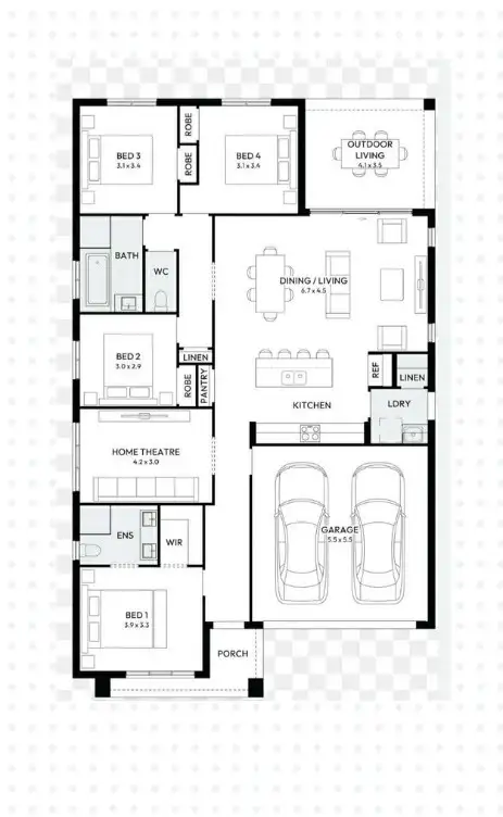 Floorplan of Homely land listing, LOT 130, 75 Forrest Green Drive, Armstrong Creek VIC 3217