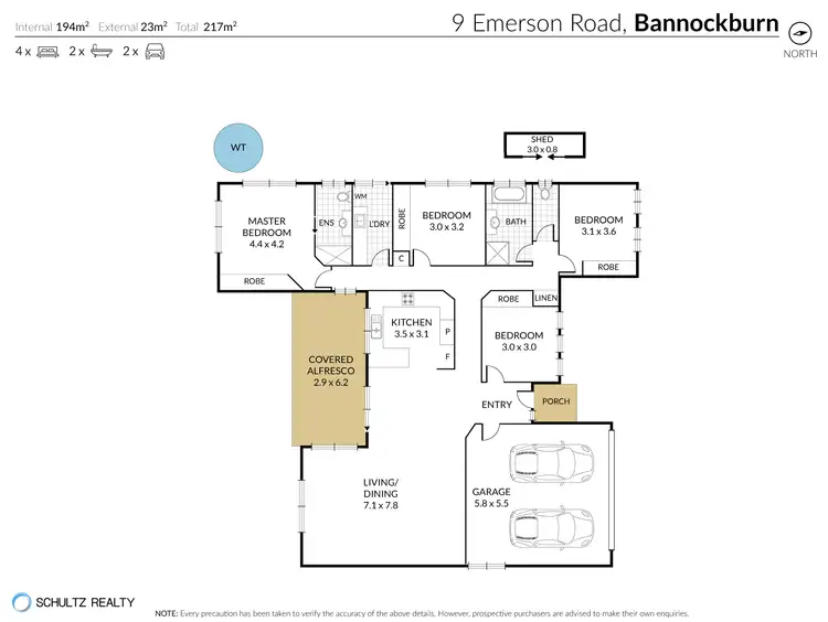 Floorplan of Homely house listing, 9 Emerson Road, Bannockburn QLD 4207