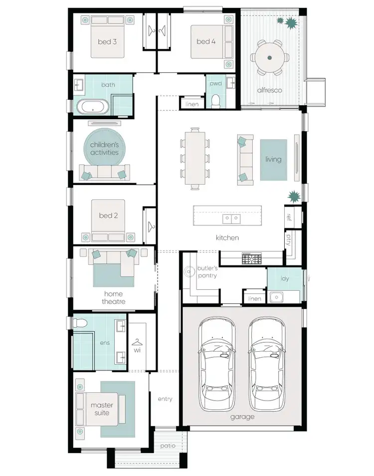 Floorplan of Homely house listing, 48 Holroyd Street, Albion Park NSW 2527