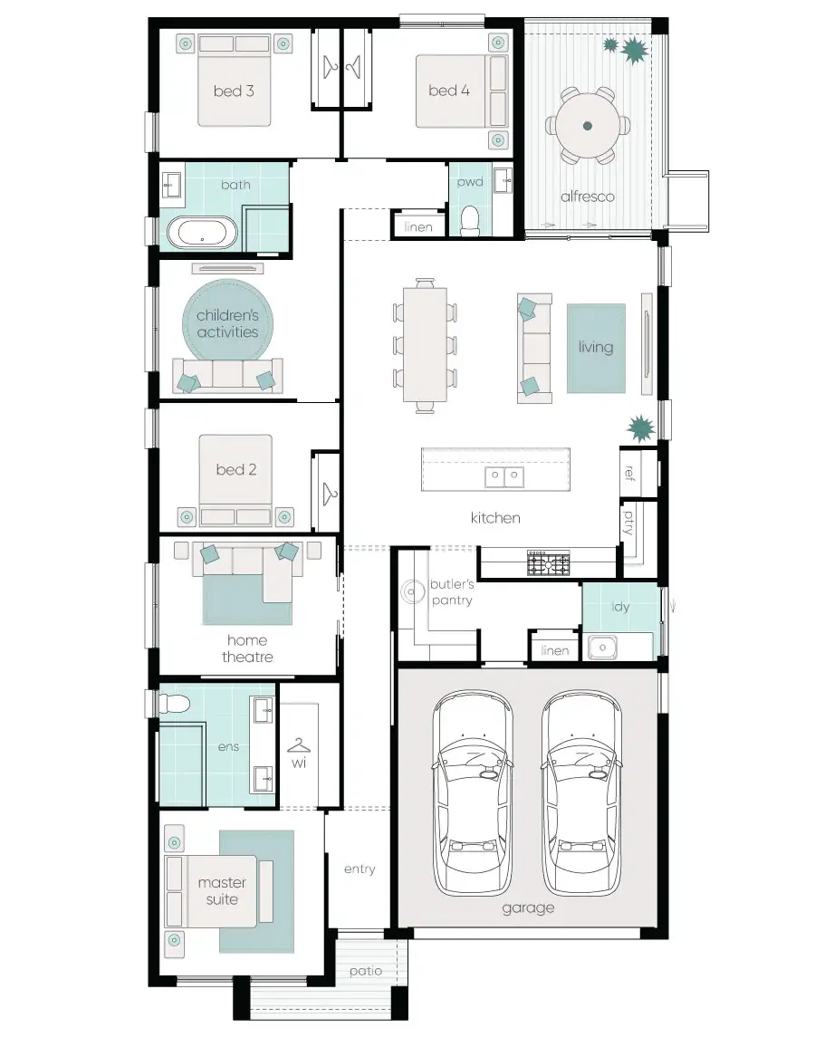 Floorplan of Homely house listing, 48 Holroyd Street, Albion Park NSW 2527