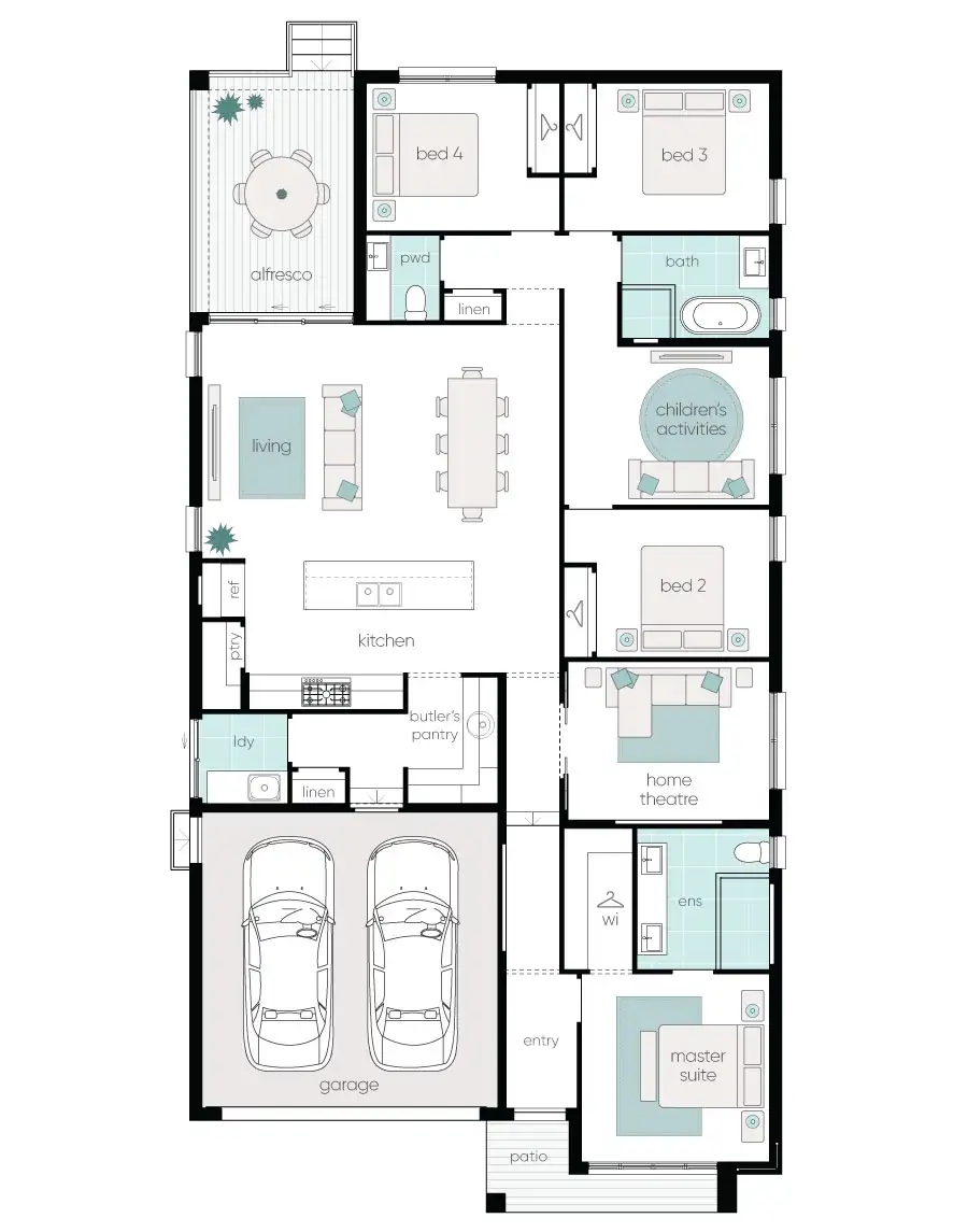 Floorplan of Homely house listing, 52 Holroyd Street, Albion Park NSW 2527