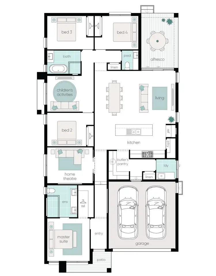 Floorplan of Homely house listing, 56 Holroyd Street, Albion Park NSW 2527