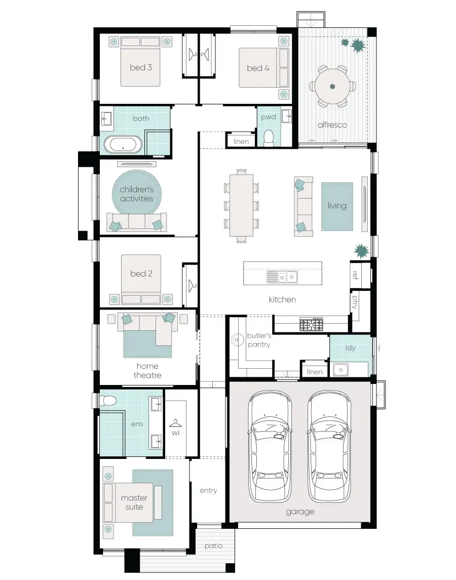 Floorplan of Homely house listing, 56 Holroyd Street, Albion Park NSW 2527