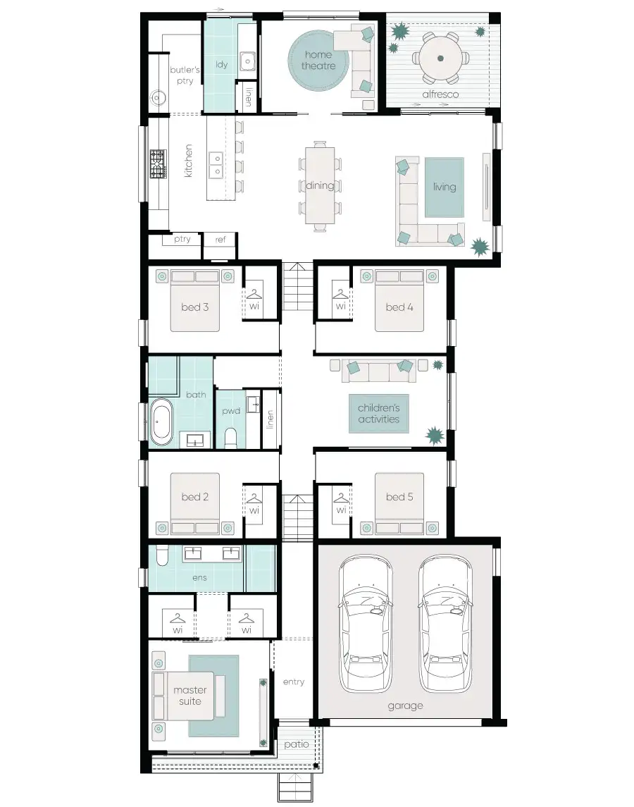 Floorplan of Homely house listing, 243 Ashburton Drive, Albion Park NSW 2527