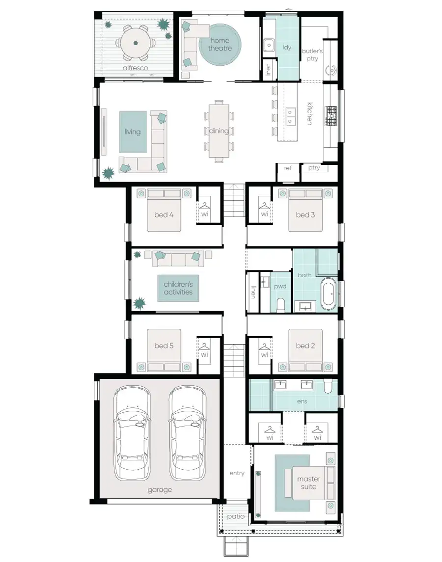 Floorplan of Homely house listing, 241 Ashburton Drive, Albion Park NSW 2527