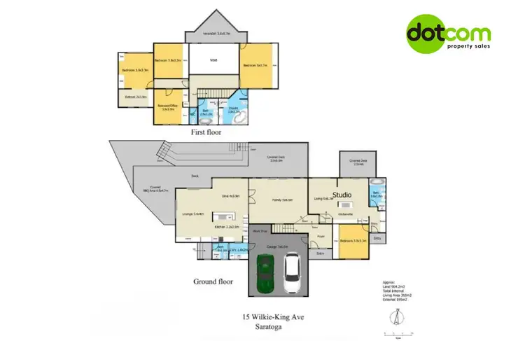 Floorplan of Homely house listing, 15 Wilkie-King Avenue, Saratoga NSW 2251