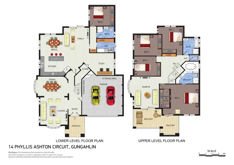 Floorplan of Homely house listing, 14 Phyllis Ashton Circuit, Gungahlin ACT 2912