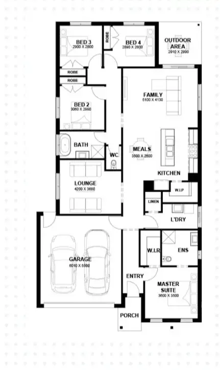 Floorplan of Homely land listing, LOT 104, 7 Amazon Street, Armstrong Creek VIC 3217