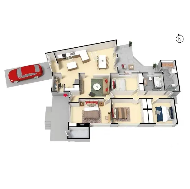 Floorplan of Homely house listing, 10 Richardson Street, Box Hill South VIC 3128