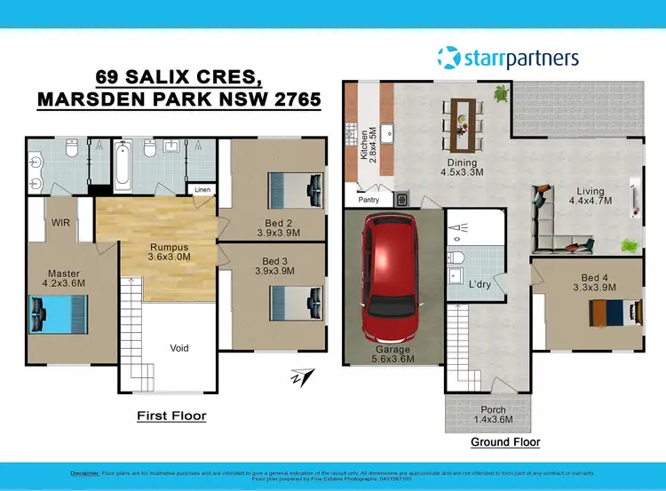 Floorplan of Homely house listing, 69 Salix Crescent, Marsden Park NSW 2765