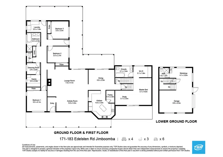 Floorplan of Homely house listing, 171-183 Edelsten Road, Jimboomba QLD 4280