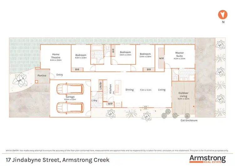 Floorplan of Homely house listing, 17 Jindabyne Street, Armstrong Creek VIC 3217