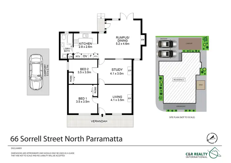 Floorplan of Homely house listing, 66 Sorrell Street, North Parramatta NSW 2151