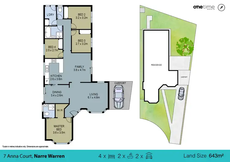 Floorplan of Homely house listing, 7 Anna Court, Narre Warren VIC 3805
