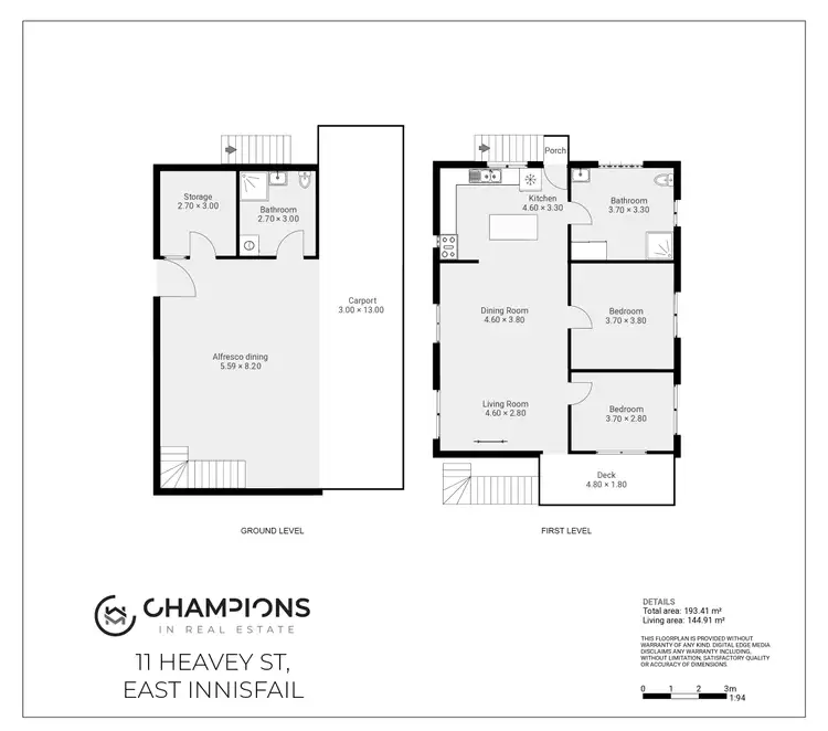 Floorplan of Homely house listing, 11 Heavey Street, Innisfail QLD 4860