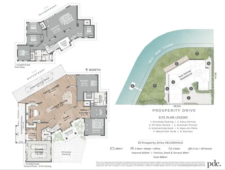 Floorplan of Homely house listing, 33 Prosperity Drive, Helensvale QLD 4212