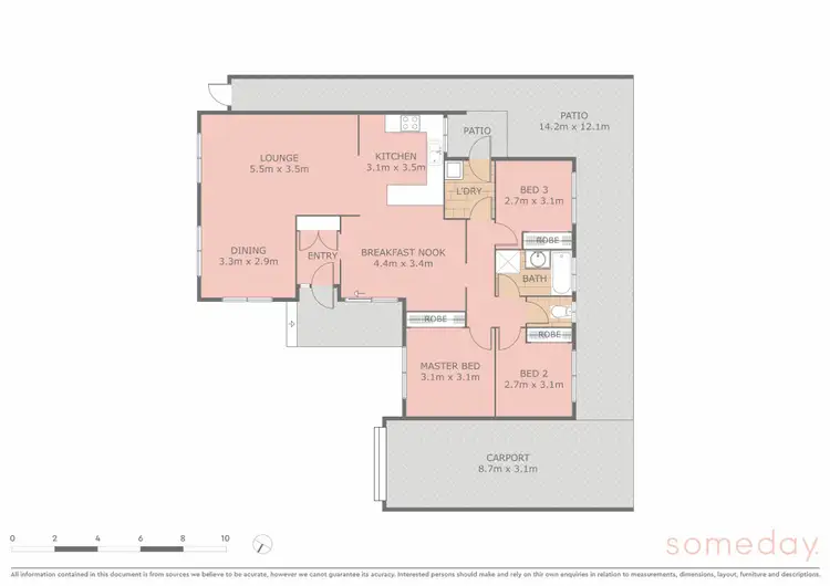 Floorplan of Homely house listing, 6 Bungonia Street, Narrabundah ACT 2604