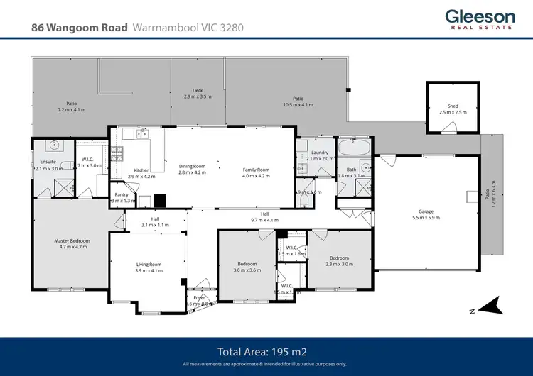 Floorplan of Homely house listing, 86 Wangoom Road, Warrnambool VIC 3280