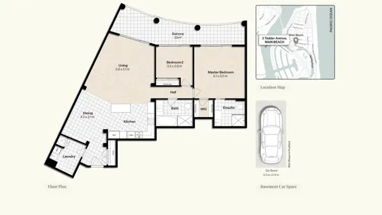 Floorplan of Homely apartment listing, Address available on request