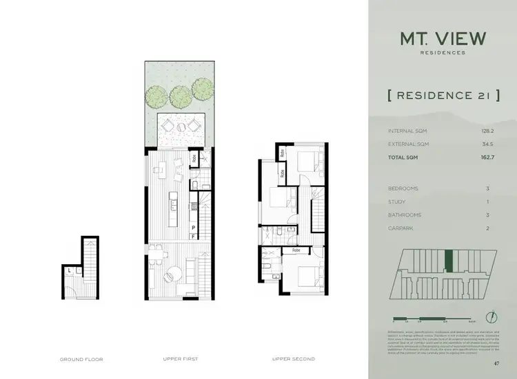 Floorplan of Homely townhouse listing, Address available on request