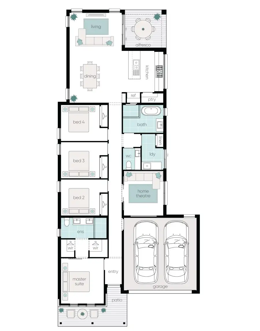 Floorplan of Homely house listing, Address available on request