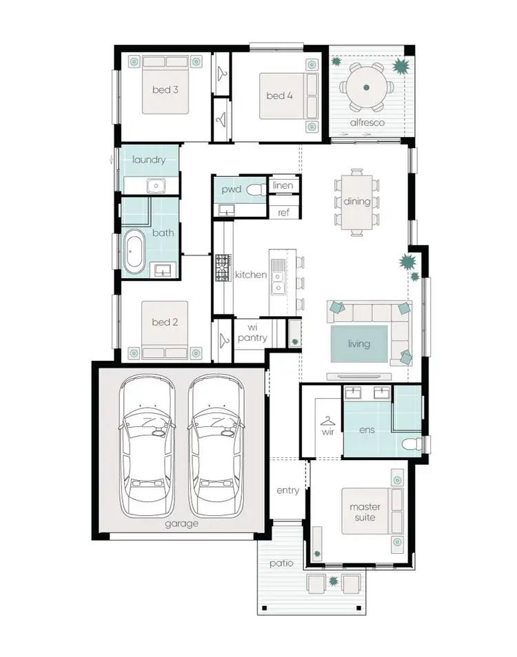 Floorplan of Homely house listing, Address available on request