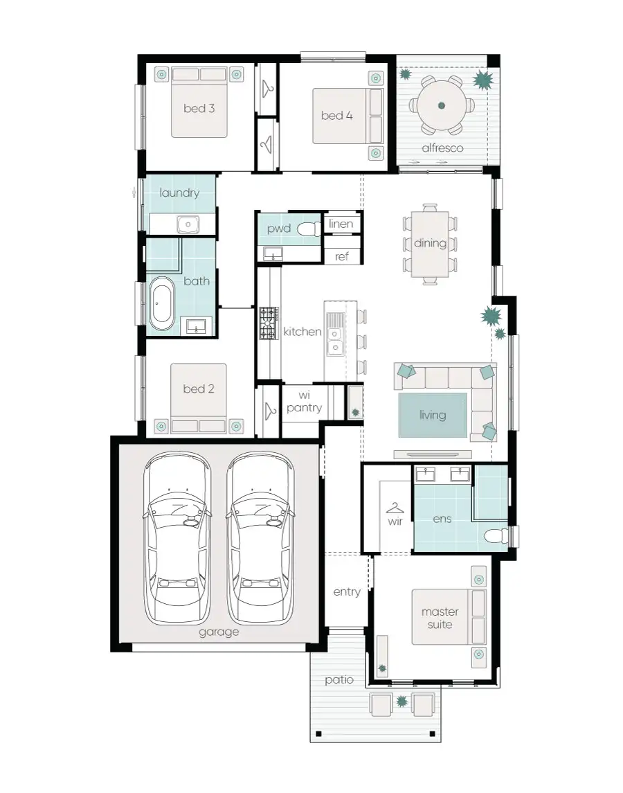 Floorplan of Homely house listing, Address available on request