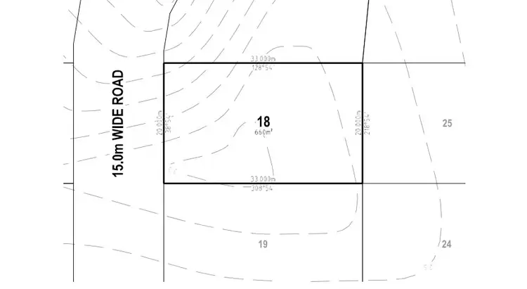 Floorplan of Homely land listing, 22 Torbanlea Street, Burrum Heads QLD 4659