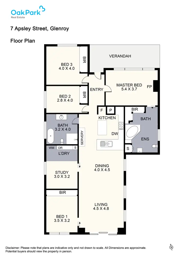 Floorplan of Homely house listing, 7 Apsley Street, Glenroy VIC 3046
