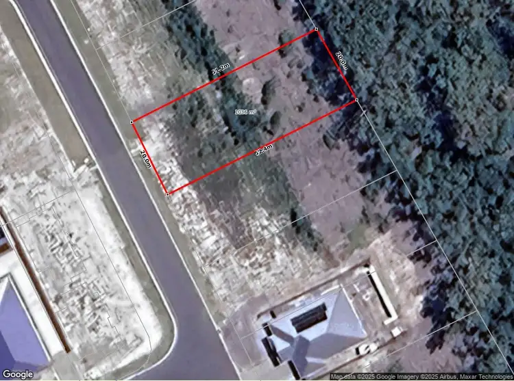 Floorplan of Homely land listing, 51 OCEAN VIEW DRIVE, Woodgate QLD 4660