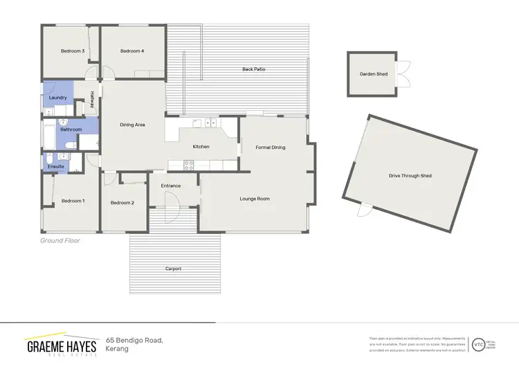 Floorplan of Homely house listing, 65 Bendigo Road, Kerang VIC 3579